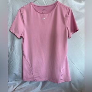 NIKE Women's Medium Dry-Fit Loose Pink Shirt